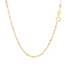 14k Yellow Gold Singapore Chain 1.5mm