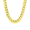 6.5mm 10k Yellow Gold Light Miami Cuban Chain