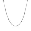 14k White Gold Bead Chain 1.5mm