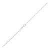Sterling Silver Rhodium Plated Paperclip Chain (1.8 mm)