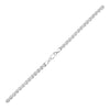 Sterling Silver Rhodium Plated Mariner Chain 5.6mm