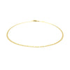 14k Yellow Gold Mariner Link Anklet 1.7mm