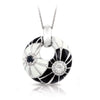 Belle Etoile Dandelion Pendant Classic Fine Solid Sterling Silver