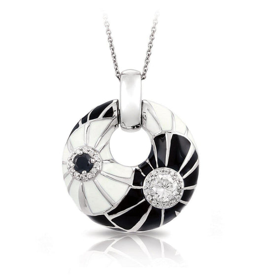 Belle Etoile Dandelion Pendant Classic Fine Solid Sterling Silver