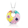 Belle Etoile Dandelion Pendant Classic Fine Solid Sterling Silver