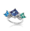 Belle Etoile Destiny Ring Classic Fine Solid Sterling Silver