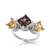 Belle Etoile Destiny Ring Classic Fine Solid Sterling Silver