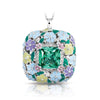 Belle Etoile Enchanted Garden Pendant Classic Fine Solid Sterling Silver