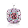 Belle Etoile Enchanted Garden Pendant Classic Fine Solid Sterling Silver