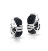 Belle Etoile Forza Earrings Classic Fine Solid Sterling Silver