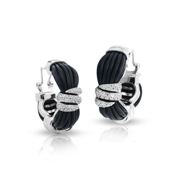Belle Etoile Forza Earrings Classic Fine Solid Sterling Silver