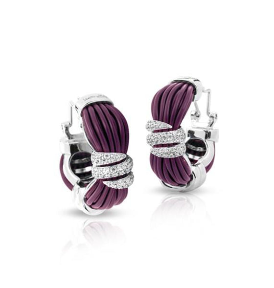 Belle Etoile Forza Earrings Classic Fine Solid Sterling Silver