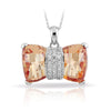 Belle Etoile Gala Pendant Classic Fine Solid Sterling Silver