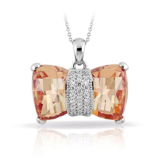 Belle Etoile Gala Pendant Classic Fine Solid Sterling Silver