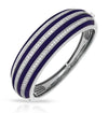 Belle Etoile Intermezzo Bangle Classic Fine Solid Sterling Silver
