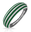 Belle Etoile Intermezzo Bangle Classic Fine Solid Sterling Silver