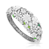 Belle Etoile Jardin Bangle Classic Fine Solid Sterling Silver