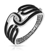 Belle Etoile Nexus Bangle Classic Fine Solid Sterling Silver