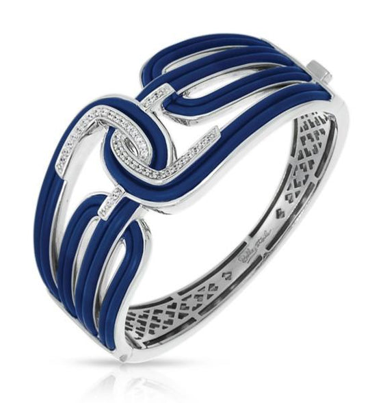Belle Etoile Nexus Bangle Classic Fine Solid Sterling Silver