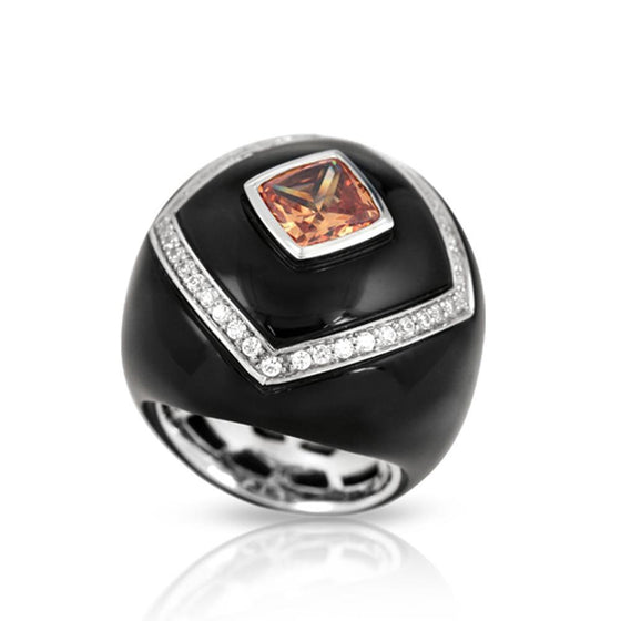 Belle Etoile Oracle Ring Classic Fine Solid Sterling Silver