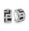 Belle Etoile Piazza Earrings Classic Fine Solid Sterling Silver