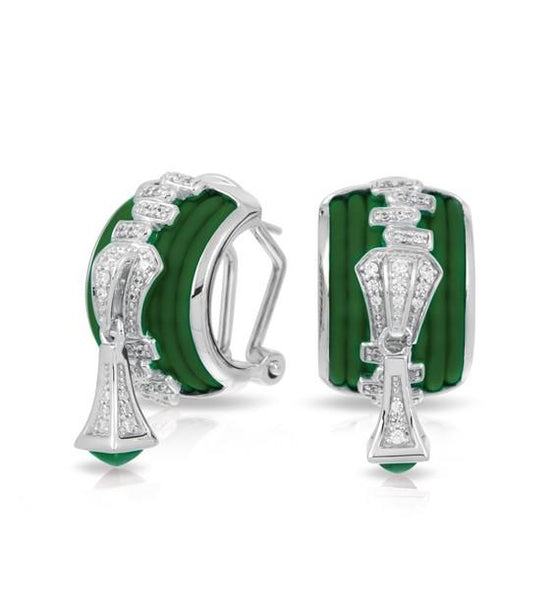 Belle Etoile Roxie Earrings Classic Fine Solid Sterling Silver