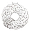 Belle Etoile Treccia Pendant Classic Fine Solid Sterling Silver