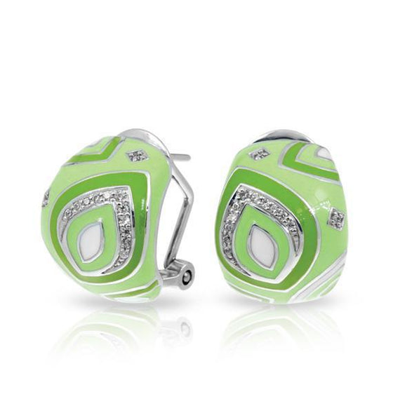 Belle Etoile Zen Earrings Classic Fine Solid Sterling Silver
