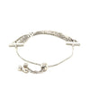 Adjustable Multi Chain Bracelet in Sterling Silver - Diamond Designs
