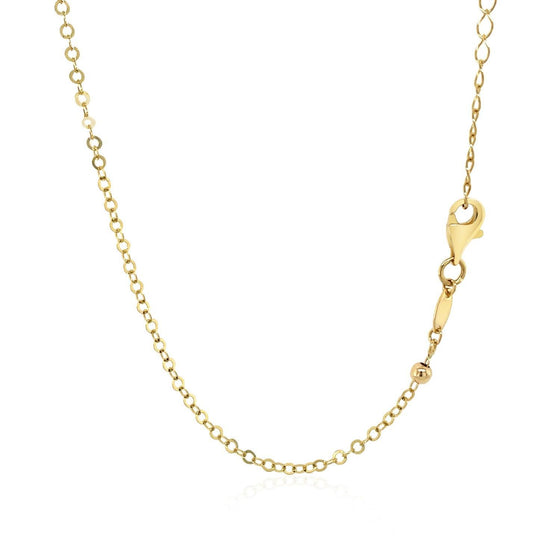 Choker Necklace with Hammered Beads in 14k Yellow Gold - Diamond Designs