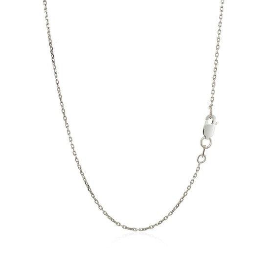 Cross Pendant with Diamonds in Sterling Silver - Diamond Designs