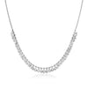 Sterling Silver 16 inch Necklace with Textured Beads - Diamond Designs