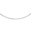Sterling Silver Classic Omega Chain Necklace (4.0mm) - Diamond Designs