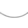 Sterling Silver Classic Omega Chain Necklace (6.0mm) - Diamond Designs